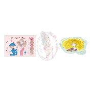 水森亜土 クリアステッカーセット cute 文具