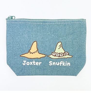 ムーミン ヨクサル＆スナフキン 舟形ポーチ 日本製 MOOMIN