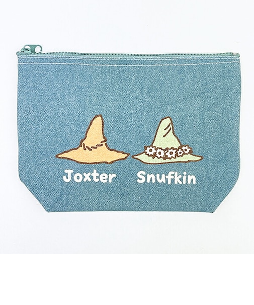 ムーミン ヨクサル＆スナフキン 舟形ポーチ 日本製 MOOMIN