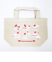 サンリオキャラクターズ ランチトートバッグ ナチュラル (ショートケーキ) スイートケーキコレクション Sanrio