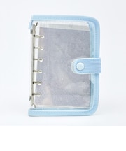 ペタコレシールバインダー ラメクリア シール帳 文具