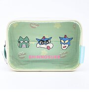 クレヨンしんちゃん ボックスポーチ (グリーン)