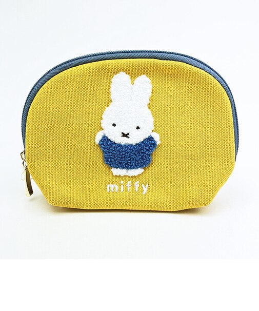 ミッフィー miffy ティッシュポーチ イエロー カラフルサガラ