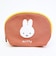 ミッフィー miffy ティッシュポーチ オレンジ カラフルサガラ