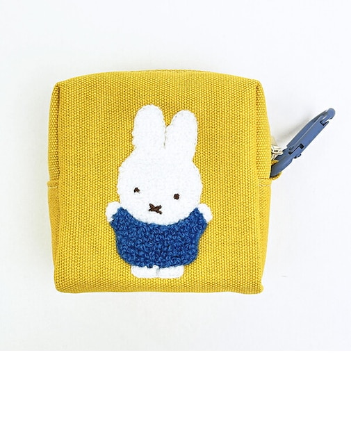 ミッフィー miffy ミニポーチ イエロー カラフルサガラ