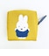 ミッフィー miffy ミニポーチ イエロー カラフルサガラ