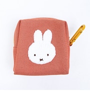 ミッフィー miffy ミニポーチ オレンジ カラフルサガラ