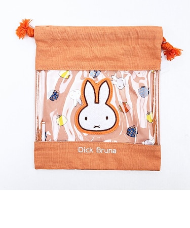 ミッフィー miffy 巾着 オレンジ My Favorite Dress