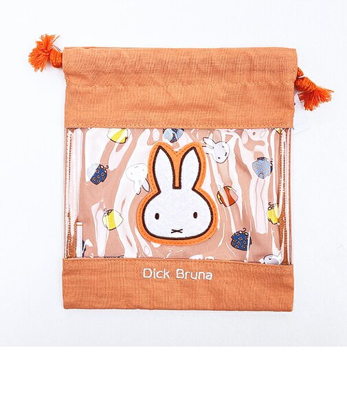 ミッフィー miffy 巾着 オレンジ My Favorite Dress