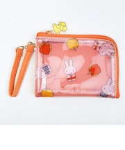 ミッフィー miffy デイリーポーチ オレンジ My Favorite Dress パスケース 定期入れ
