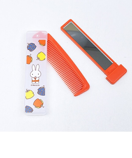 ミッフィー miffy コーム＆ミラー オレンジ My Favorite Dress 日本製