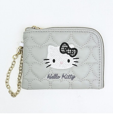 サンリオ ハローキティ デイリーパスケース リール付き 定期入れ ICカード モノトーン sanrio
