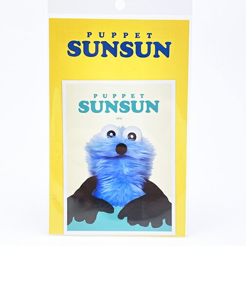 パペットスンスン ビッグサイズステッカー シール 文具 日本製