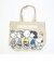 スヌーピー トートバッグ ベージュ SNOOPY