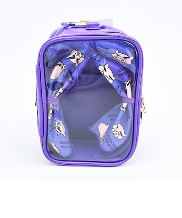 クレヨンしんちゃん ぶりぶりざえもん ぬいぐるみポーチ (パープル)