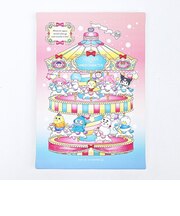 サンリオキャラクターズ × コジコジ メリーゴーランド ウォールキャンパス(M)