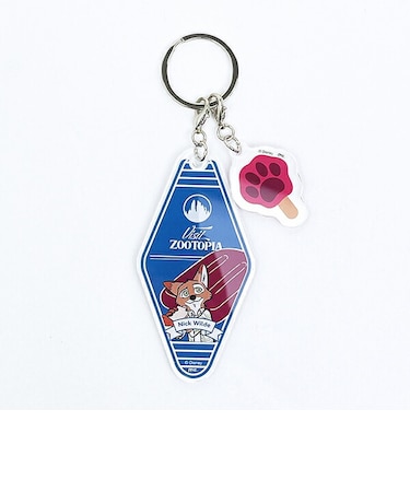 ディズニー ズートピア ニック モーテルキーホルダー トラベル 日本製 Disney