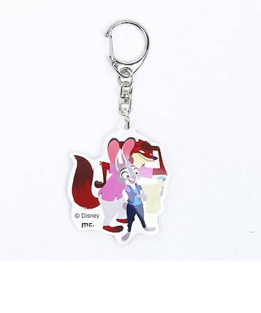 ディズニー ズートピア ニック＆ジュディ アクリルキーホルダー 日本製 Disney