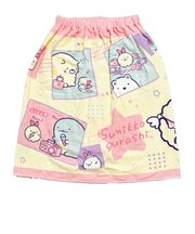 すみっコぐらし えびてんアイドル プールスカート タオル 保育園 キッズ すみっこ
