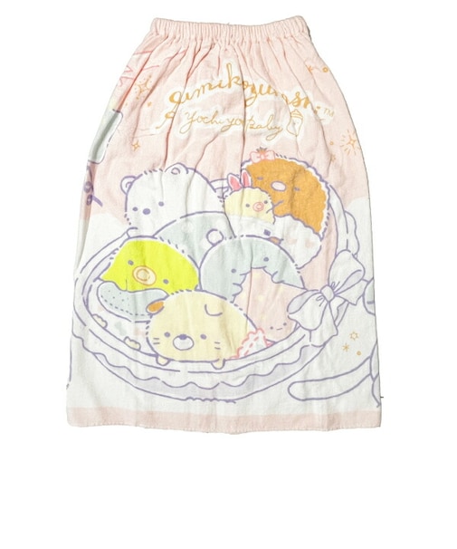 すみっコぐらし ゆりかご プールスカート タオル 保育園 キッズ すみっこ
