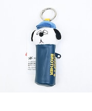 スヌーピー オラフ カナビラ付きミニシリンダー (ブルー) SNOOPY