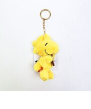 スヌーピー ウッドストック クッキー カナビラ付きプチふわマスコットキーホルダー SNOOPY