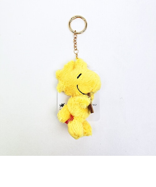 スヌーピー ウッドストック クッキー カナビラ付きプチふわマスコットキーホルダー SNOOPY