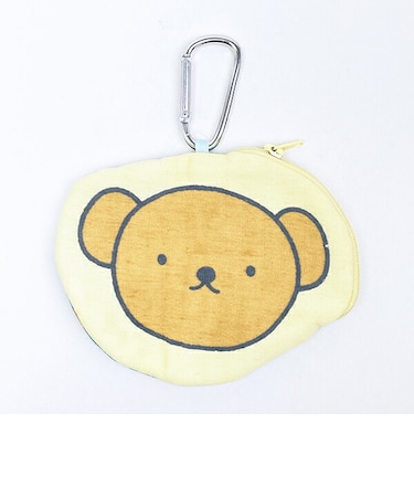 ミッフィー miffy ボリス タオルポーチ クリーム