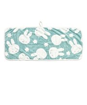 ミッフィー miffy スター フェイスタオル ブルー