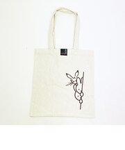 ミッフィー miffy 鳥獣戯画 トートバッグ (なに？なに？)