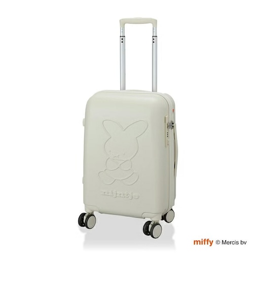 ミッフィー miffy 70th ナインチェ ジッパータイプ スーツケース(S) アイボリー キャリーケース