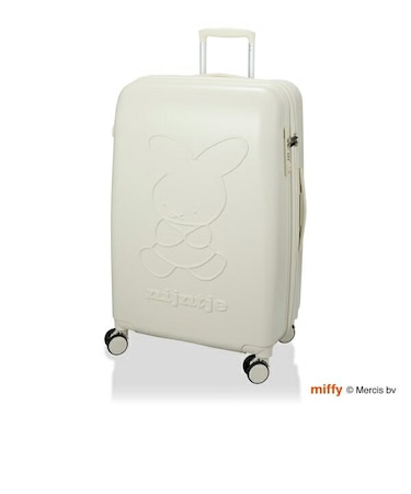 ミッフィー miffy 70th ナインチェ ジッパータイプ スーツケース(L) アイボリー キャリーケース