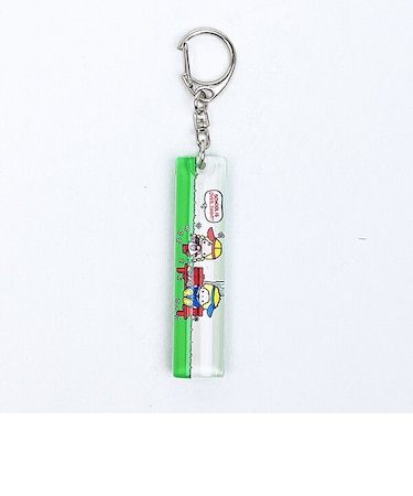 サンリオ パティ＆ジミー アクリルスティックキーホルダー 日本製 (グリーン) Sanrio