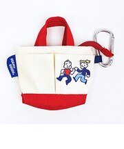 オサムグッズ ジル&ジャック ミニトートバッグキーケース (レッド) OSAMUGOODS