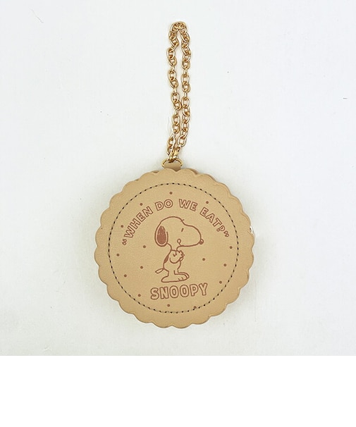 スヌーピー クッキー型マルチケース ポーチ SNOOPY