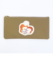 パンどろぼう フラットペンケース (グレー) 文具