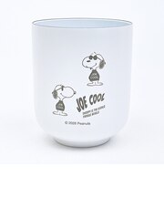 スヌーピー ジョークール ステンレス湯のみ ホワイト モノトーン コップ SNOOPY