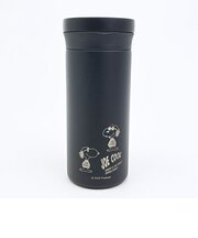 スヌーピー ジョークール ハンドル付ステンレスボトル【350ml】 ブラック モノトーン 水筒 SNOOPY