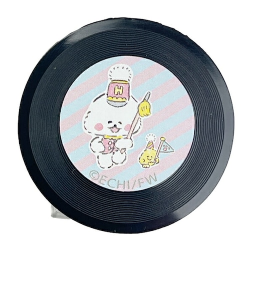 ほわころくらぶ レコード缶バッジ(スタンド付き) サックス