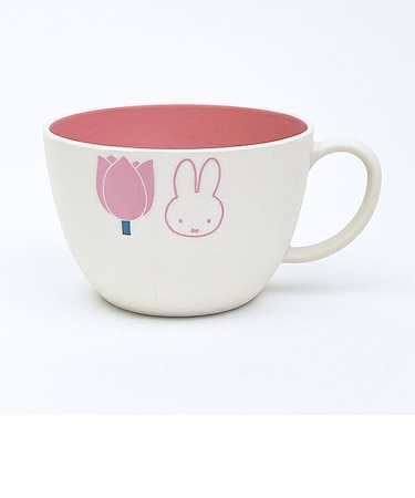 ミッフィー miffy スープマグカップ 日本製 コップ strawberry&tulipシリーズ
