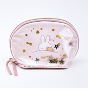 ミッフィー miffy ラウンドポーチ ピンク ドリーミーシリーズ