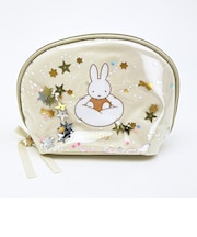 ミッフィー miffy ラウンドポーチ アイボリー ドリーミーシリーズ