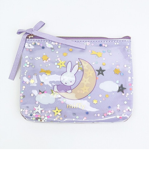 ミッフィー miffy ティッシュポーチ パープル ドリーミーシリーズ