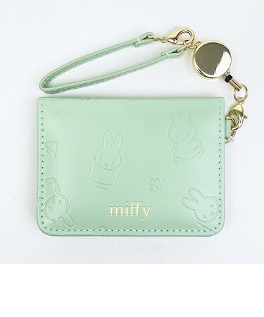 ミッフィー miffy オープンパスケース (グリーン)