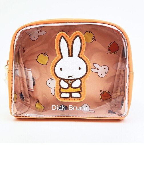 ミッフィー miffy ボックスポーチ オレンジ My Favorite Dress
