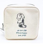 スヌーピー ボックスポーチ MONOKURO MATE SNOOPY