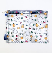 ミッフィー miffy スクエアPVCポーチ クローバーポップシリーズ