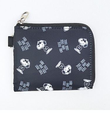 スヌーピー ジョークール ウォレット 財布 チラシ モノトーン SNOOPY