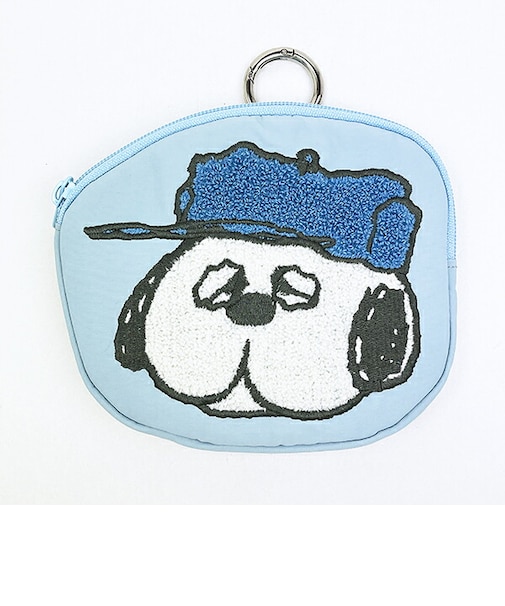 スヌーピー オラフ ダイカット刺しゅうパスポーチ 定期入れ パスケース SNOOPY