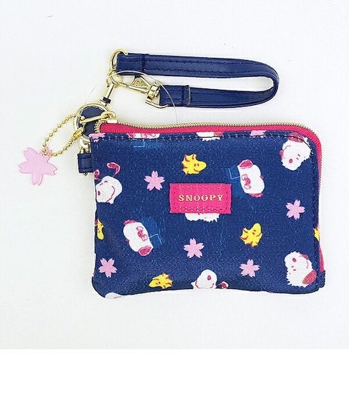 スヌーピー パスケース SAKURASAKU 定期入れ SNOOPY